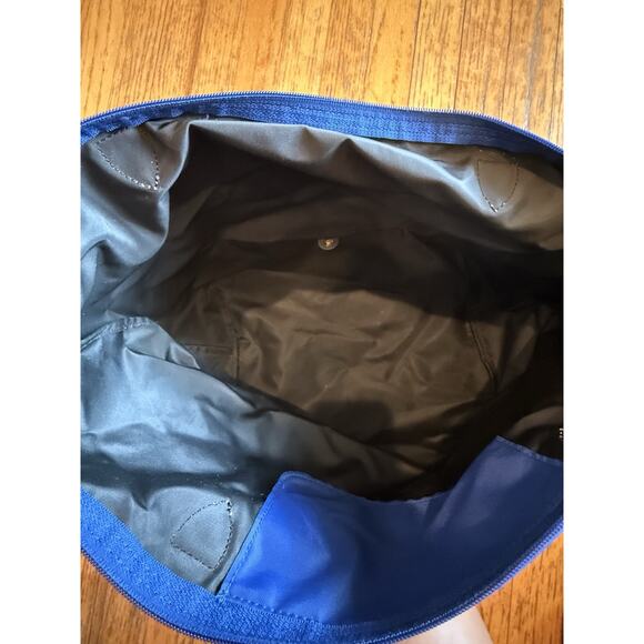 Longchamp Le Pliage Original M Tote bag Lichen Recycled canvas Pre Owned W Flaws - Picture 6 of 9